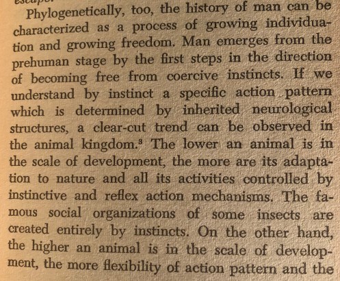 Memetic Fromm instincts